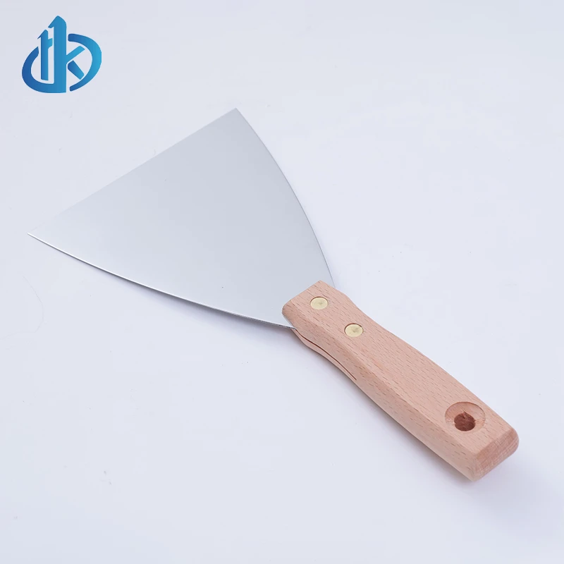 Pisau Dempul Pengikis Gagang Kayu 6"